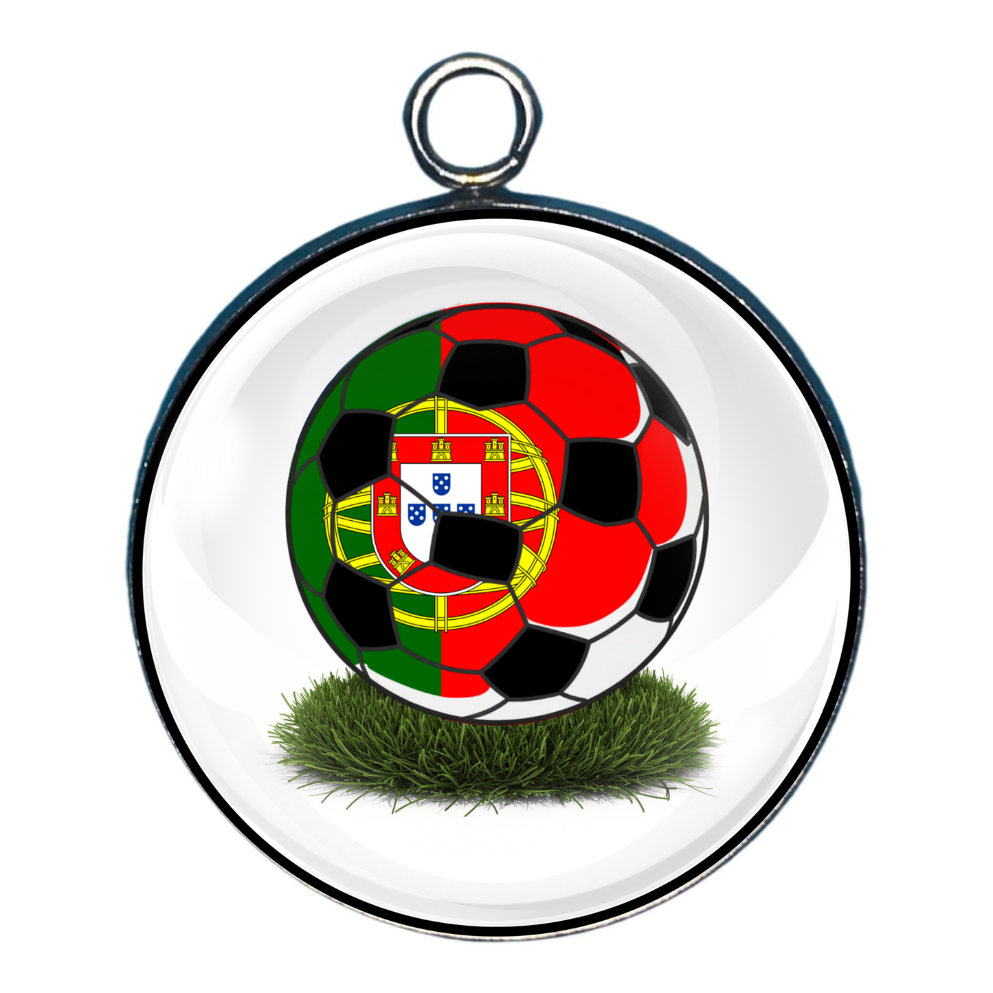 Soccer Ball Country Flag Charms | Football Team Charms | World Cup Soccer