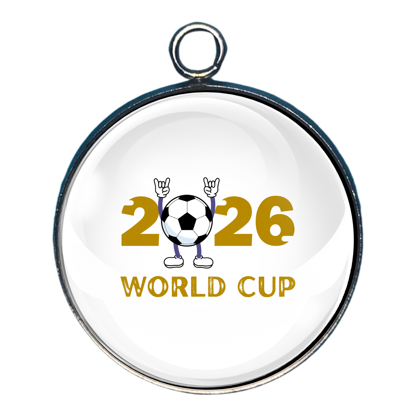 Soccer Ball Country Flag Charms | Football Team Charms | World Cup Soccer