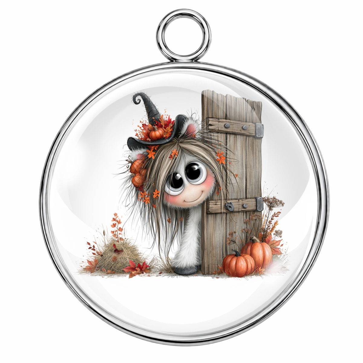 Cute Halloween Peeking Charms