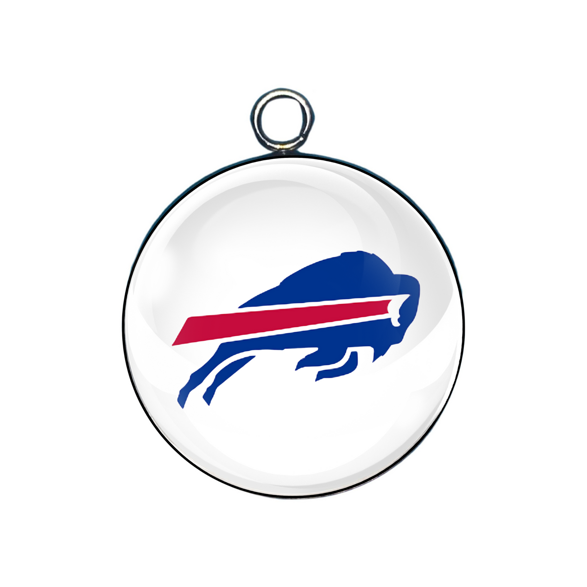 Bills Glass Cabochon Charms