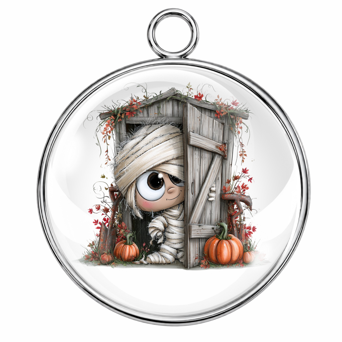 Cute Halloween Peeking Charms