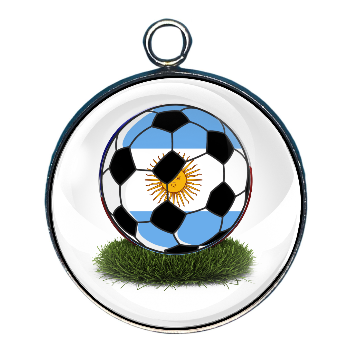 Soccer Ball Country Flag Charms | Football Team Charms | World Cup Soccer