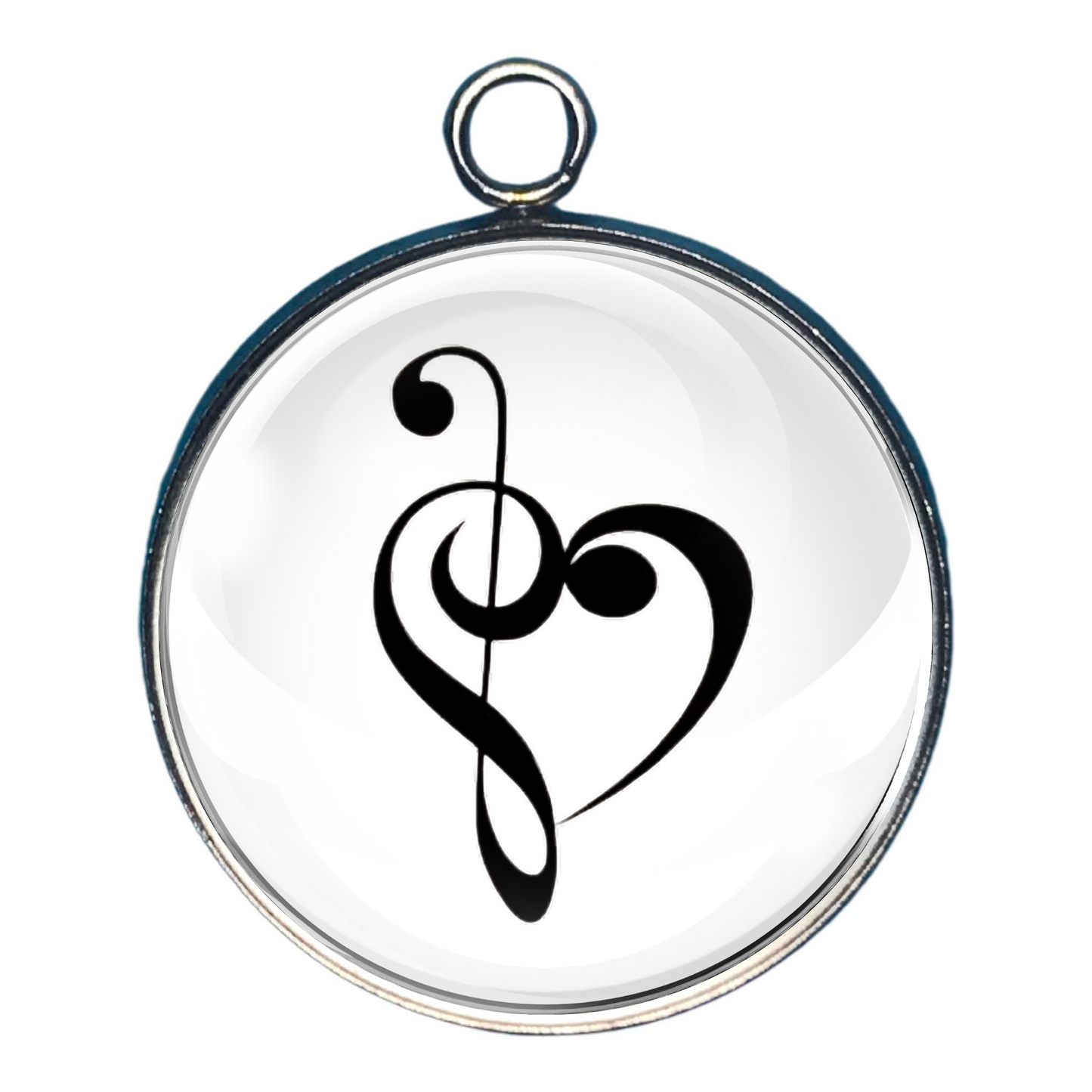 Musical Note Charms – A Symphony of Style - Glass Cabochon Charms