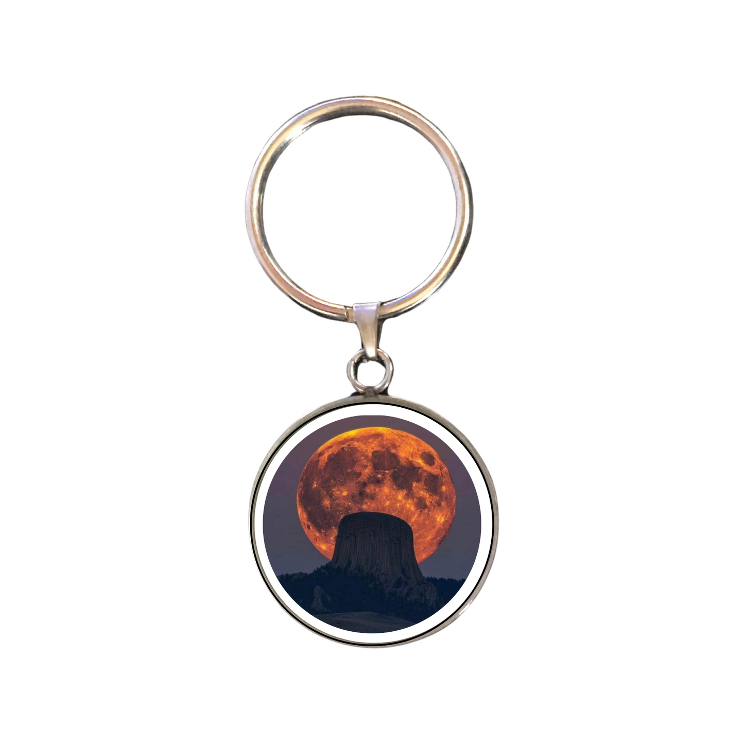 Devils tower keyring