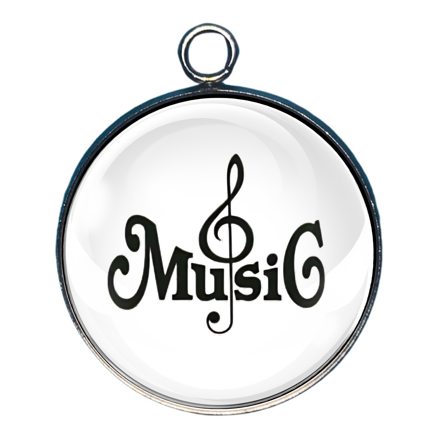 Musical Note Charms – A Symphony of Style - Glass Cabochon Charms