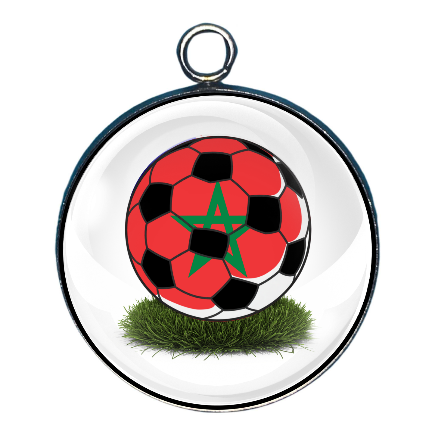 Soccer Ball Country Flag Charms | Football Team Charms | World Cup Soccer