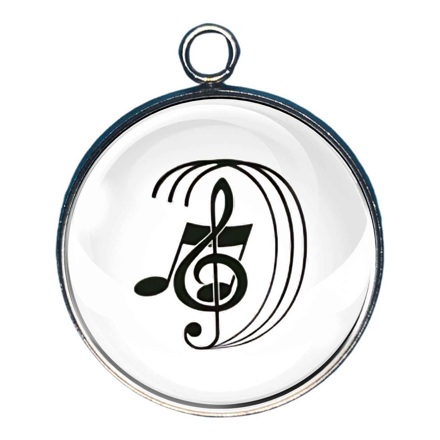 Musical Note Charms – A Symphony of Style - Glass Cabochon Charms