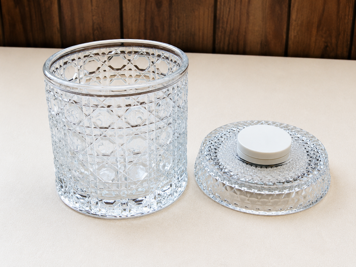 Spinning Whiskey Glass Rotating Crystal Bourbon Scotch Tumbler 10-12 oz Gift