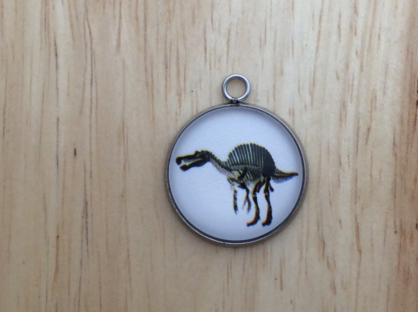 prehistoric dinosaur skeleton charm