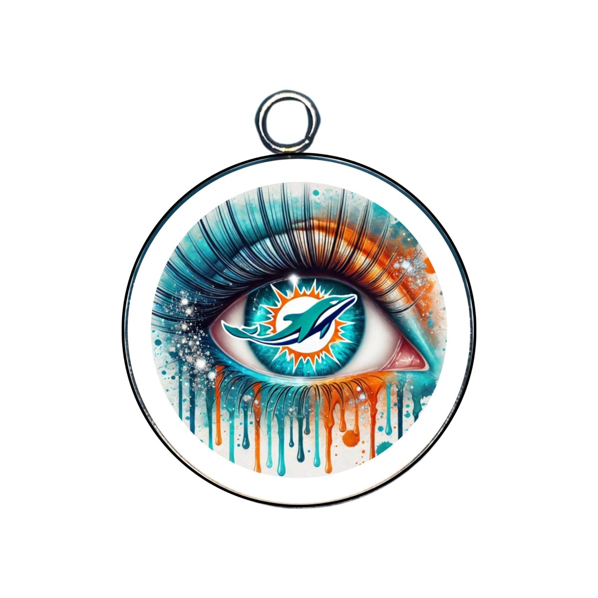 AFC Football Eye Charms