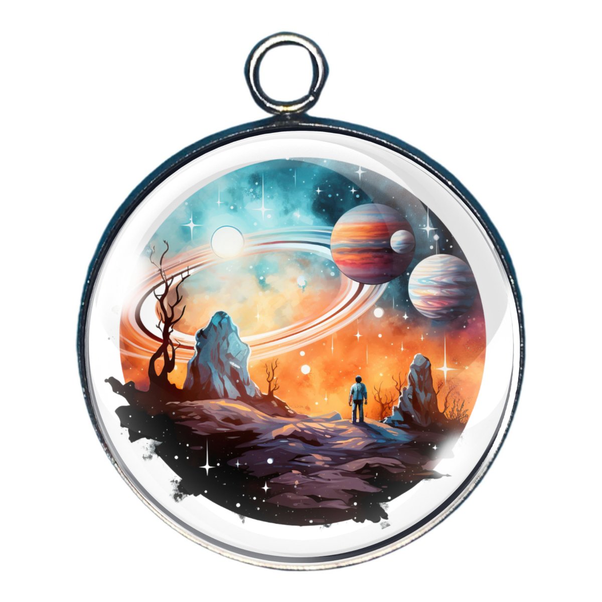 a charm of planets in space