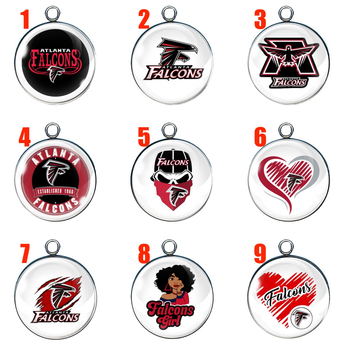 Atlanta Falcons Charms