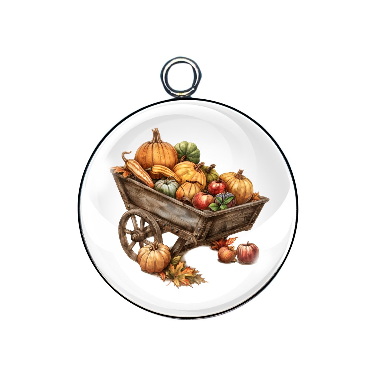 Autumn Garden Charms, Fall Halloween Charms