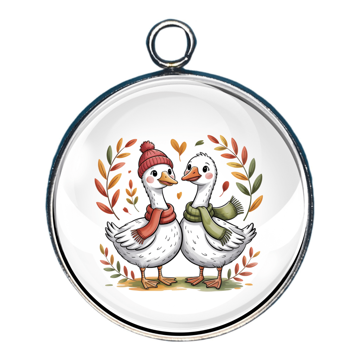 Fall Goose charms