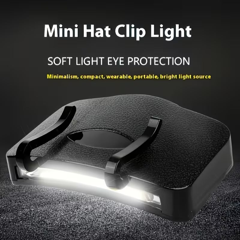 LED Hat Clip Light – 11 LED 400 Lumen Hands-Free Cap Light | Camping, Fishing, Hunting & Work Light