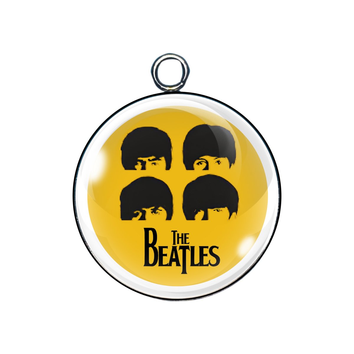 Beatles Glass Cabochon Charms