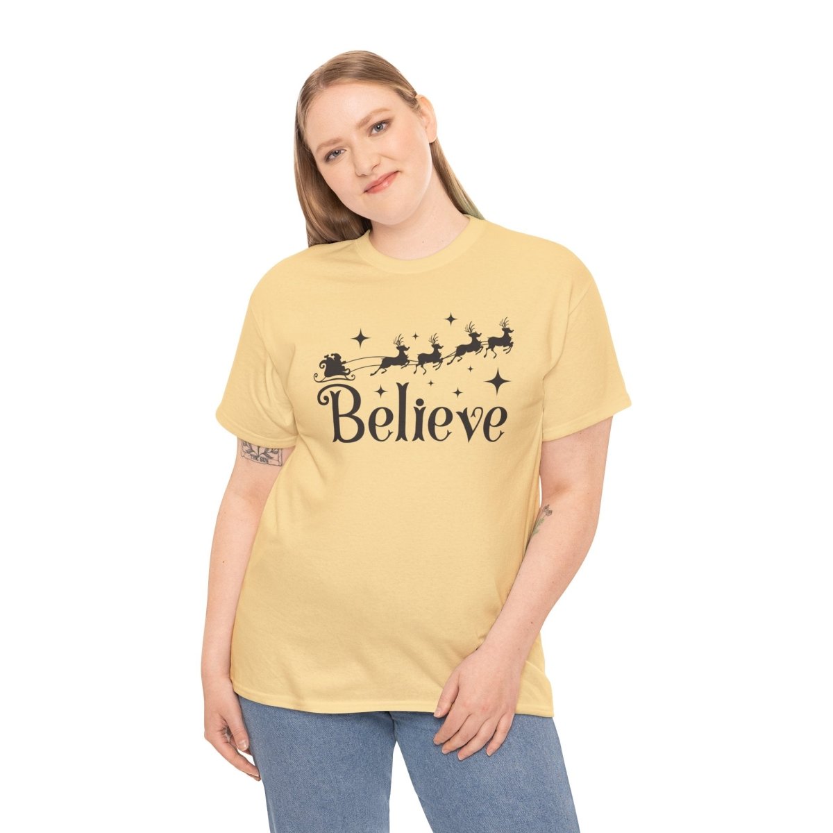 Believe Unisex Tee Shirt - Inspirational Motivational Apparel