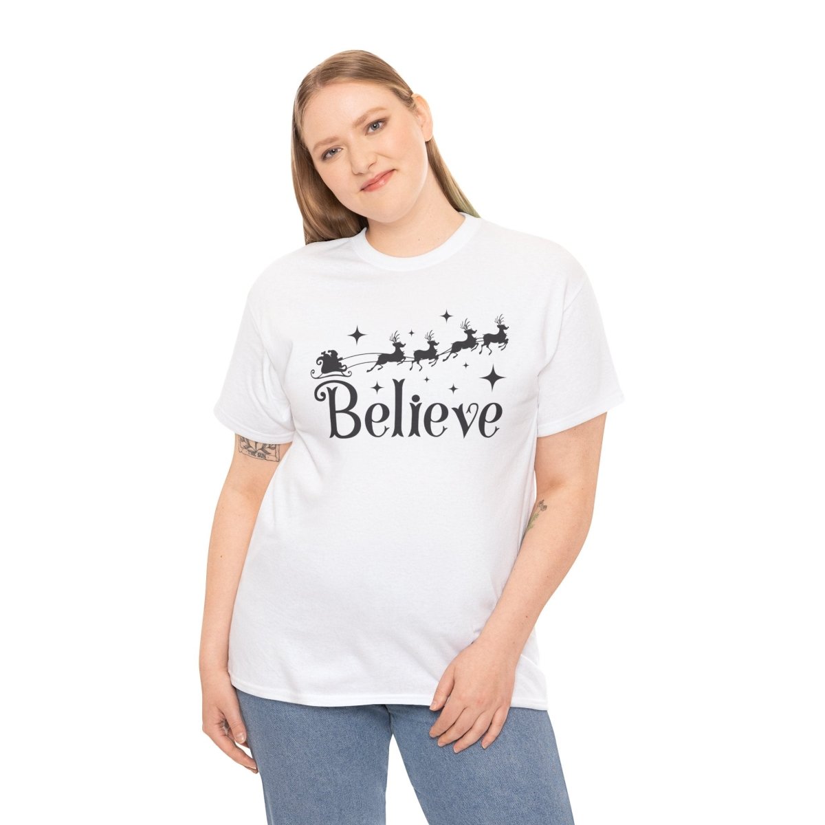 Believe Unisex Tee Shirt - Inspirational Motivational Apparel