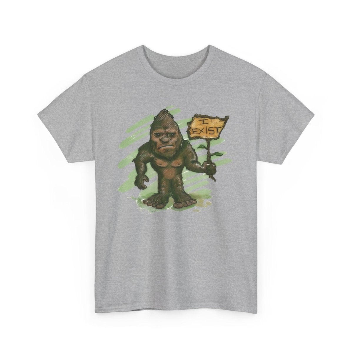 Bigfoot Believe Unisex Heavy Cotton Tee, Funny Shirt, Nature Lover Gift, [...]