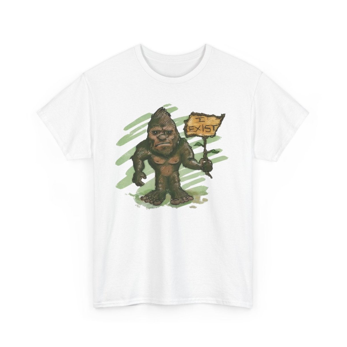 Bigfoot Believe Unisex Heavy Cotton Tee, Funny Shirt, Nature Lover Gift, [...]