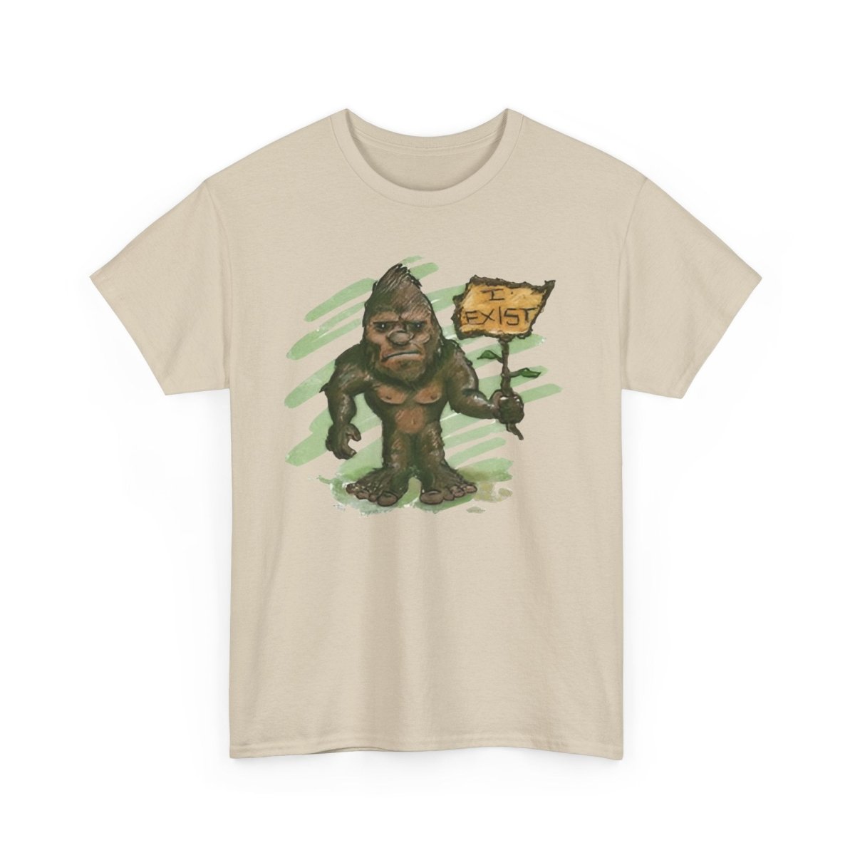Bigfoot Believe Unisex Heavy Cotton Tee, Funny Shirt, Nature Lover Gift, [...]