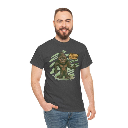 Bigfoot Believe Unisex Heavy Cotton Tee, Funny Shirt, Nature Lover Gift, [...]