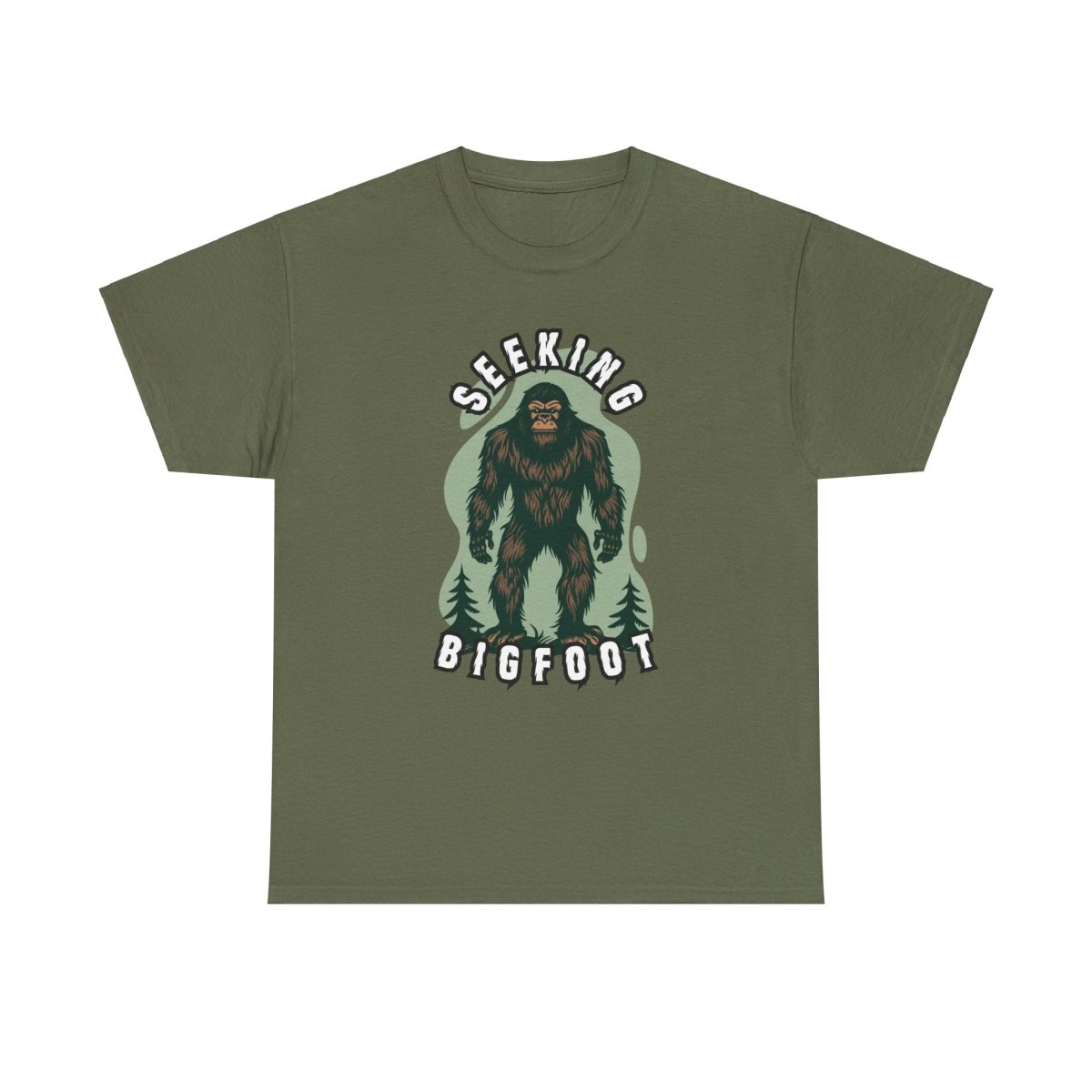 Bigfoot Seeker Unisex Heavy Cotton Tee