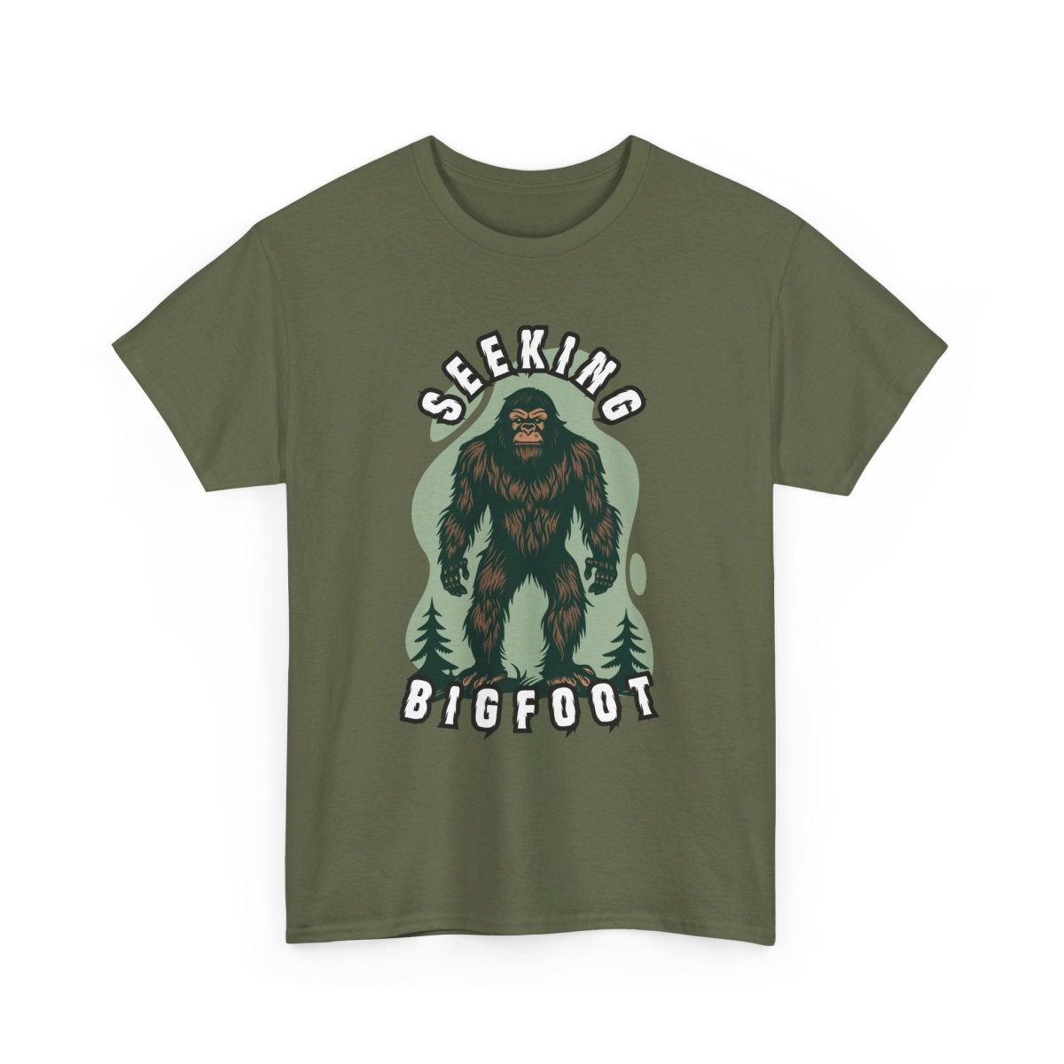 Bigfoot Seeker Unisex Heavy Cotton Tee