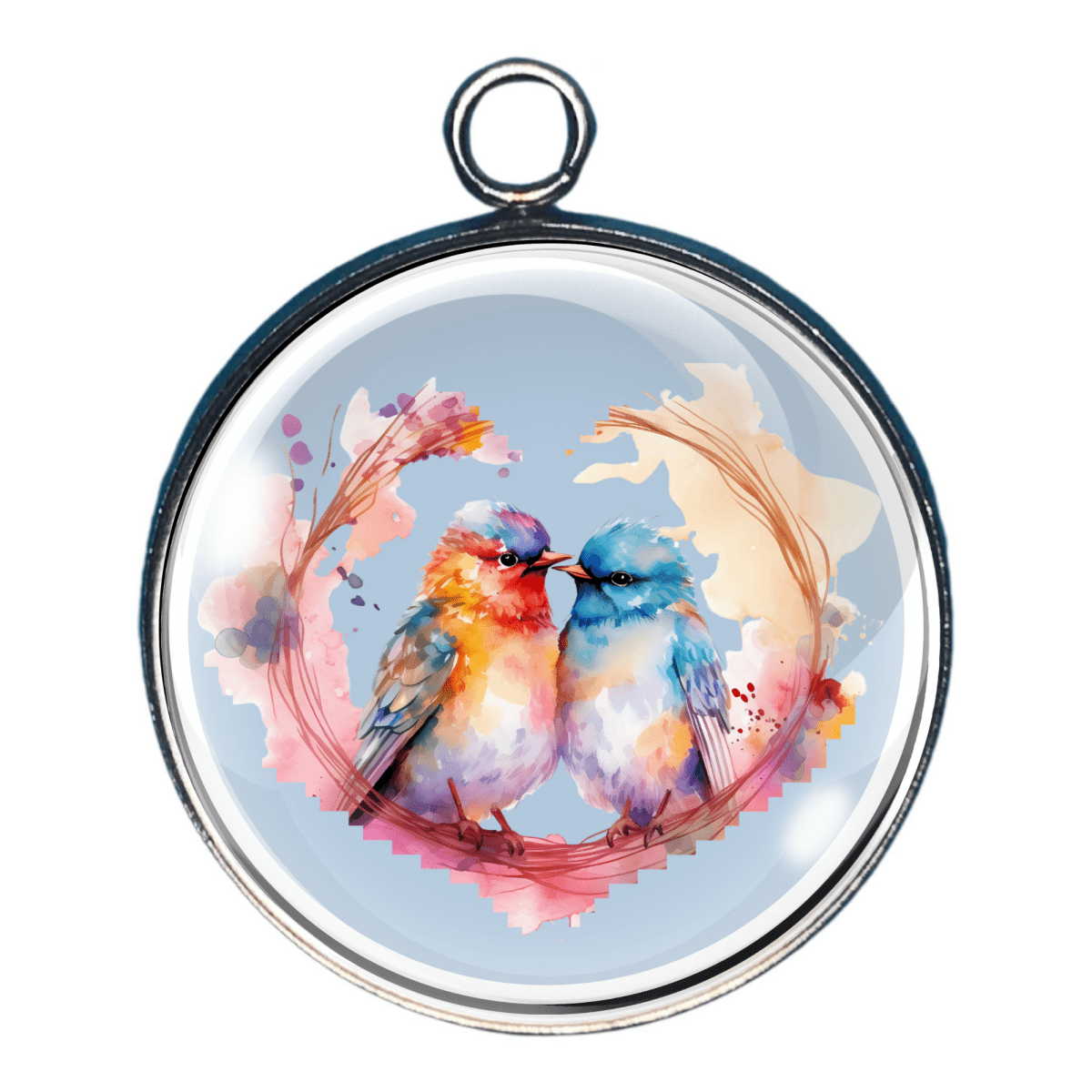 Charm of 2 Love birds