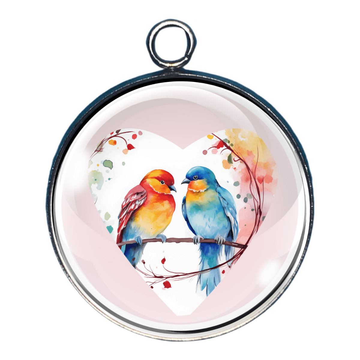 Charm of 2 Love birds