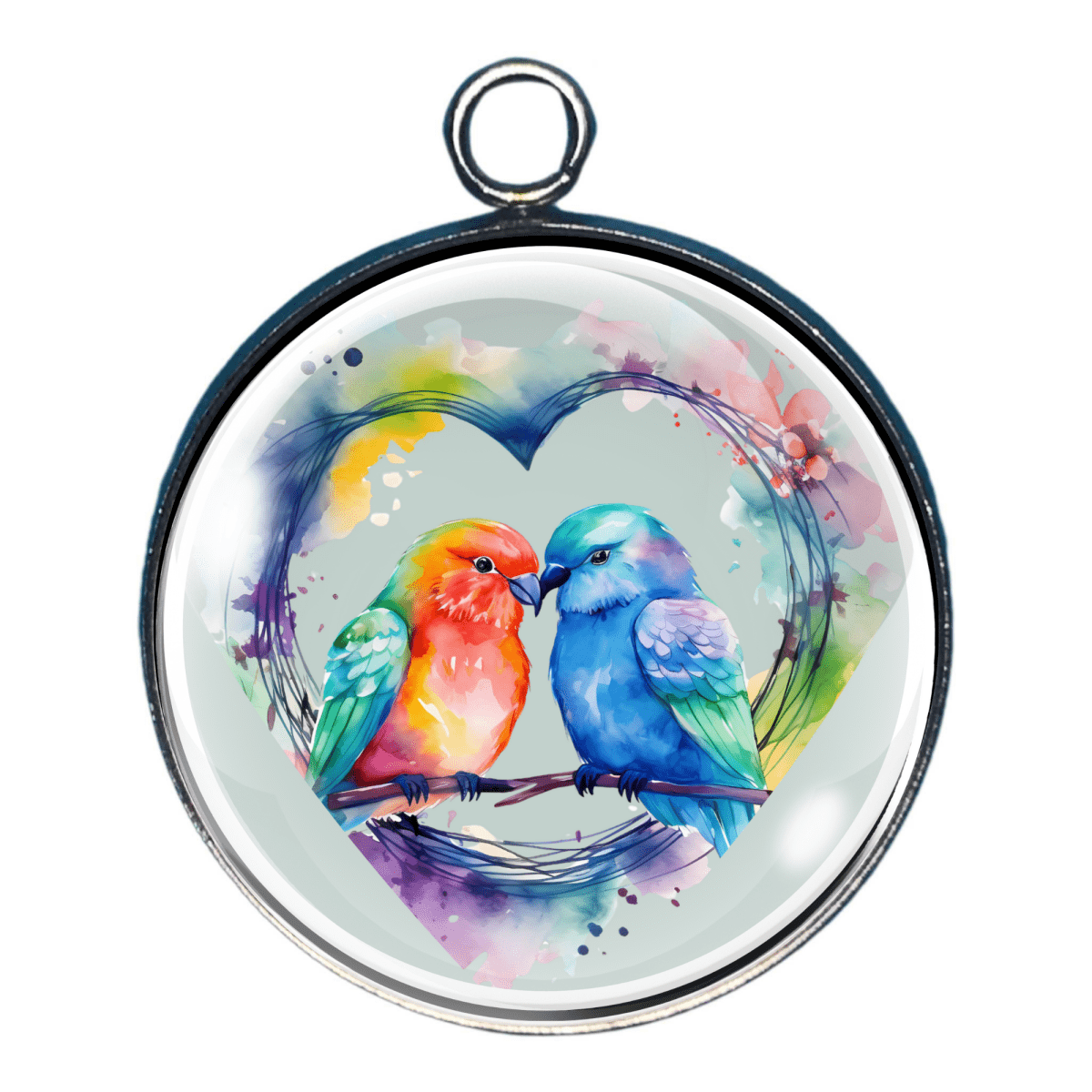 Charm of 2 Love birds