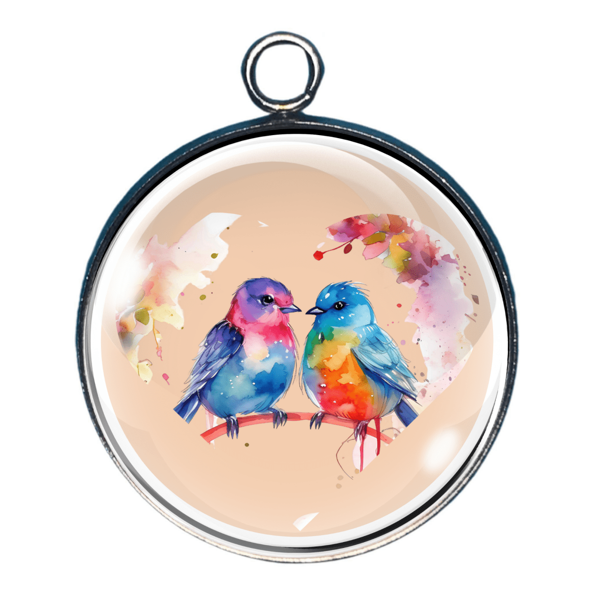 Charm of 2 Love birds