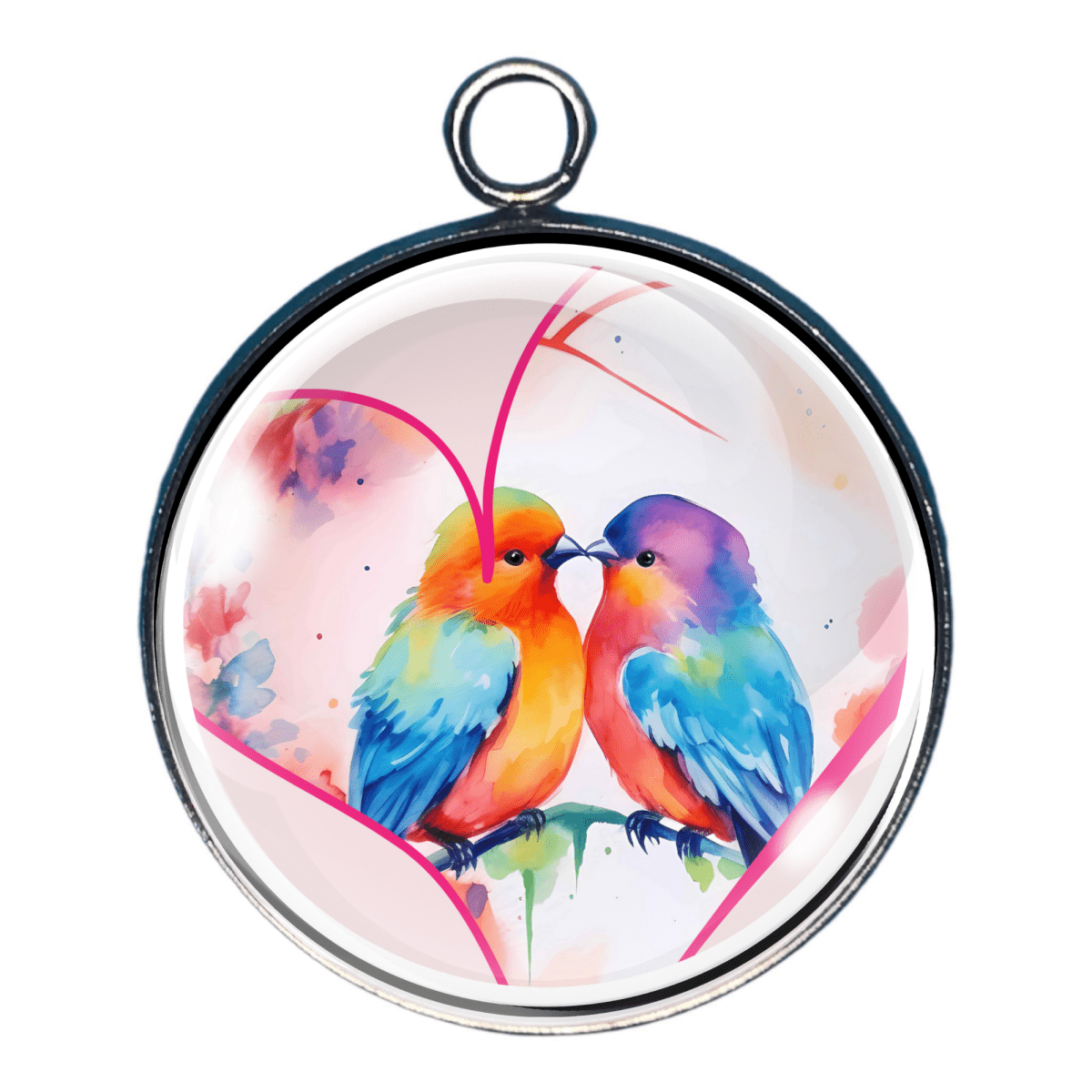 Charm of 2 Love birds