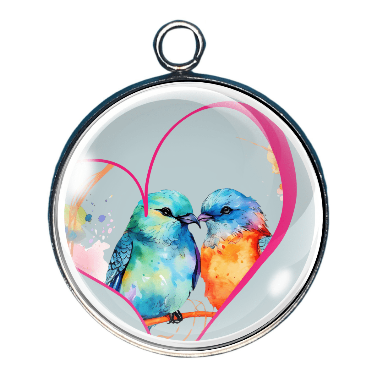 Charm of 2 Love birds
