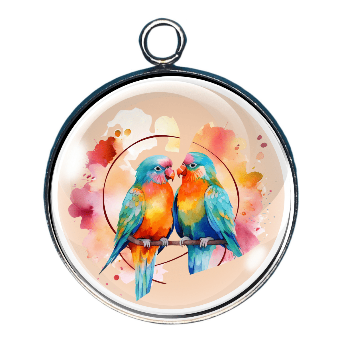 Charm of 2 Love birds