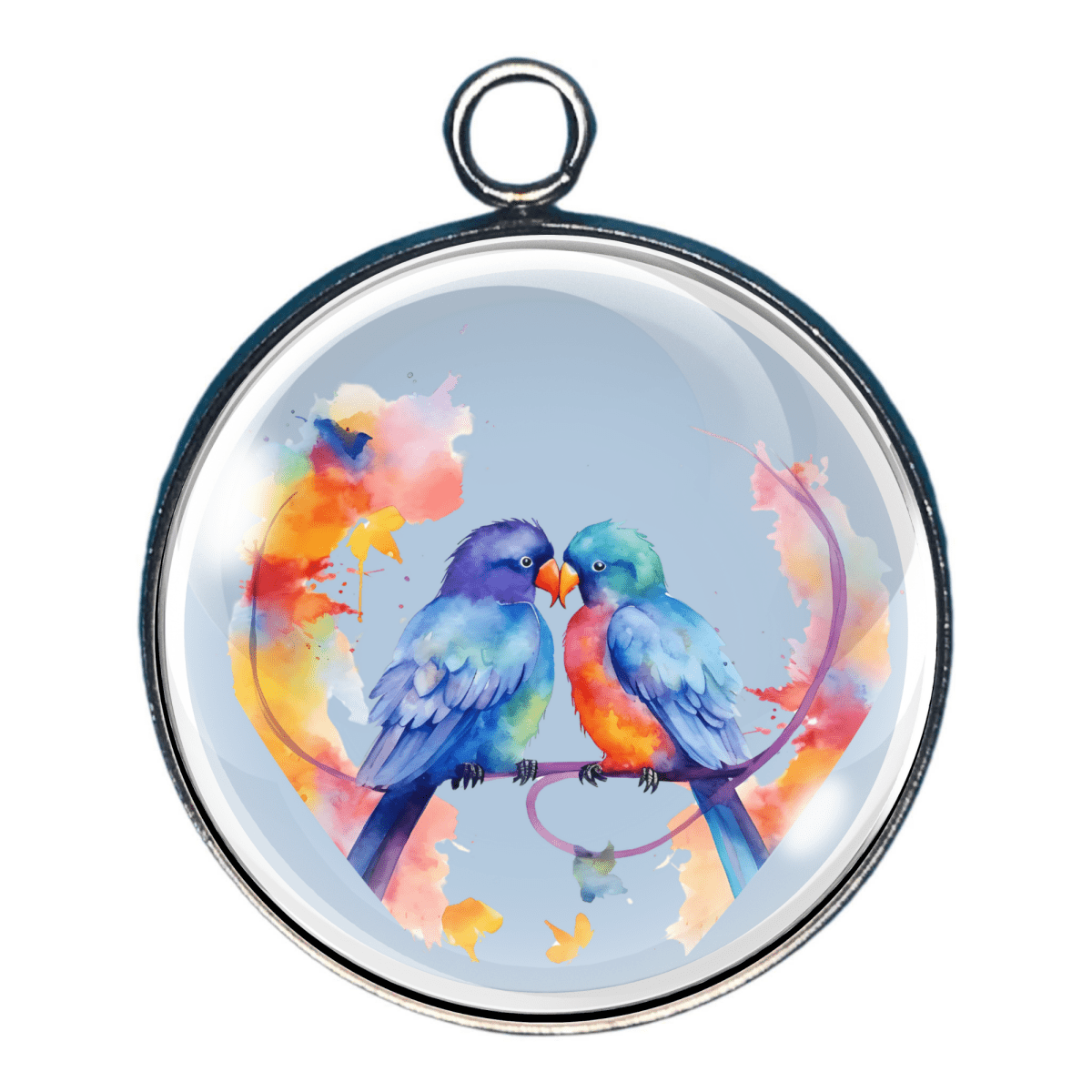 Charm of 2 Love birds