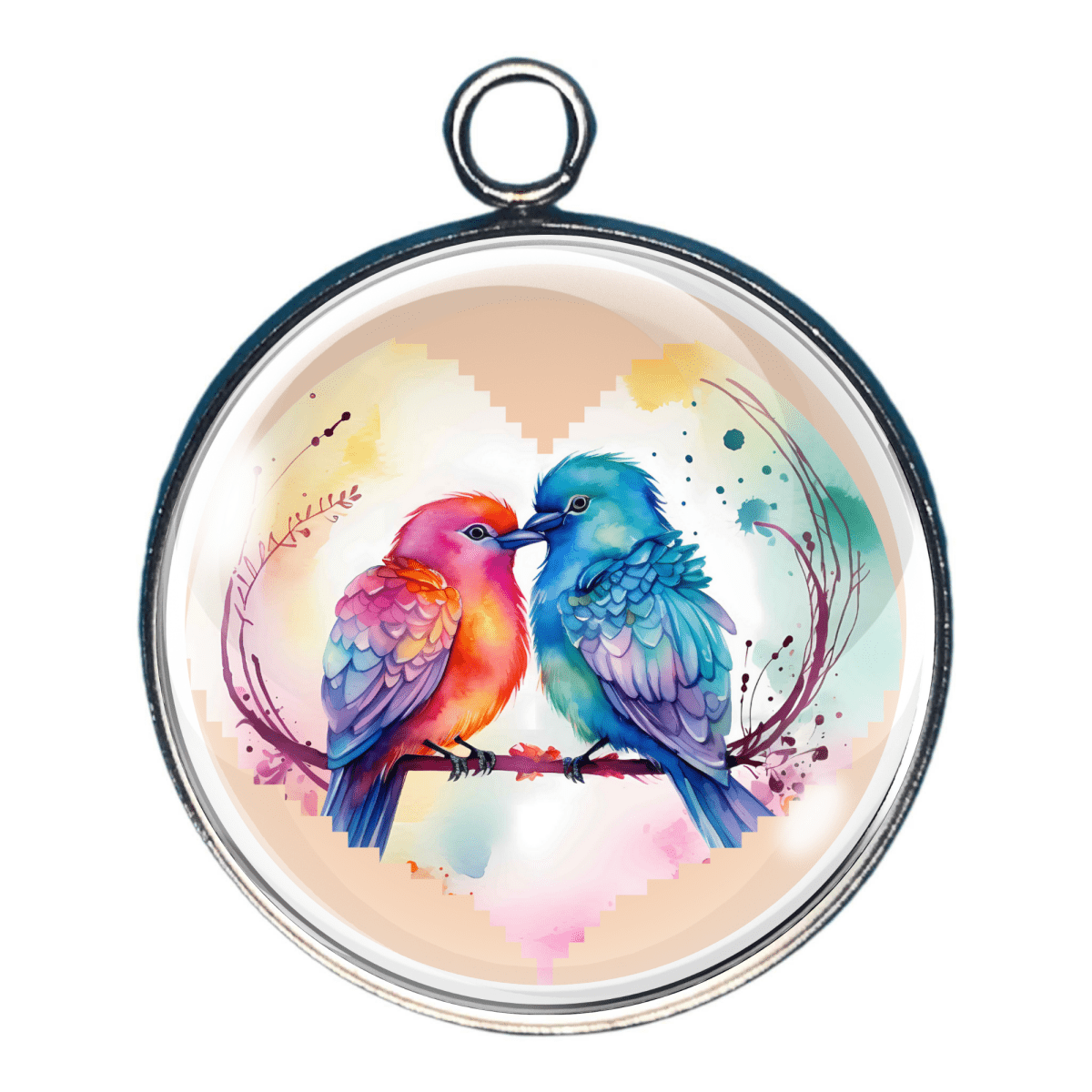 Charm of 2 Love birds
