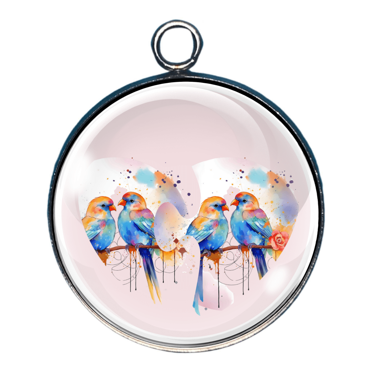 Charm of 2 Love birds