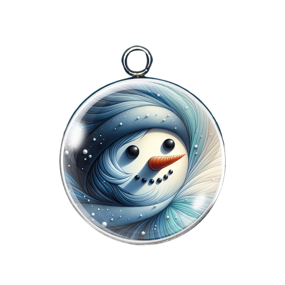 Blue Holiday Charms