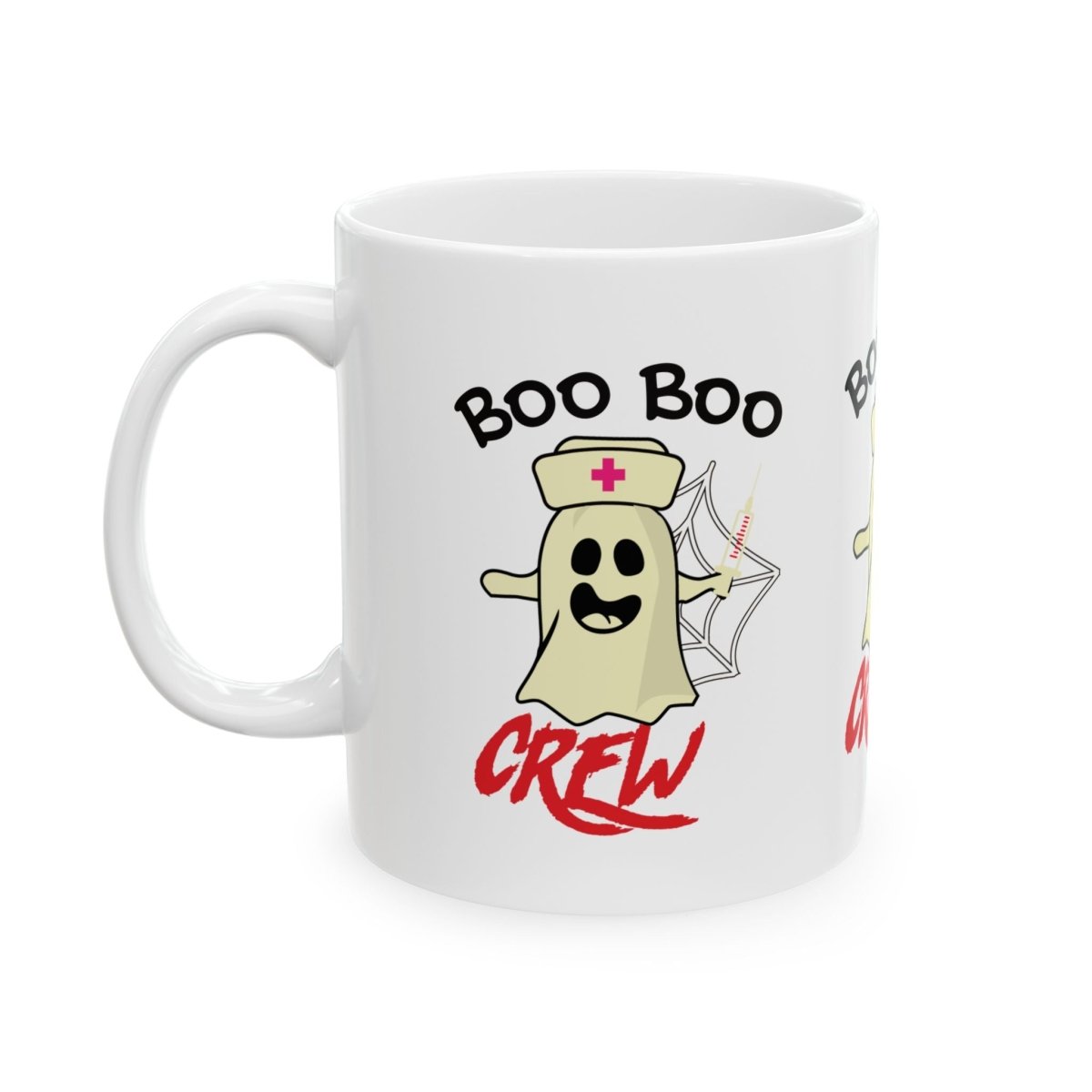 Boo Boo Crew Ceramic Mug, (11oz, 15oz)