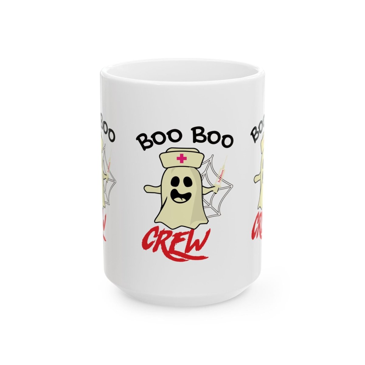 Boo Boo Crew Ceramic Mug, (11oz, 15oz)