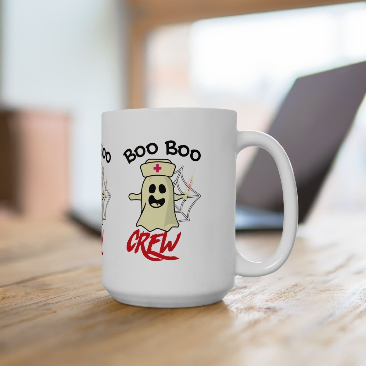 Boo Boo Crew Ceramic Mug, (11oz, 15oz)