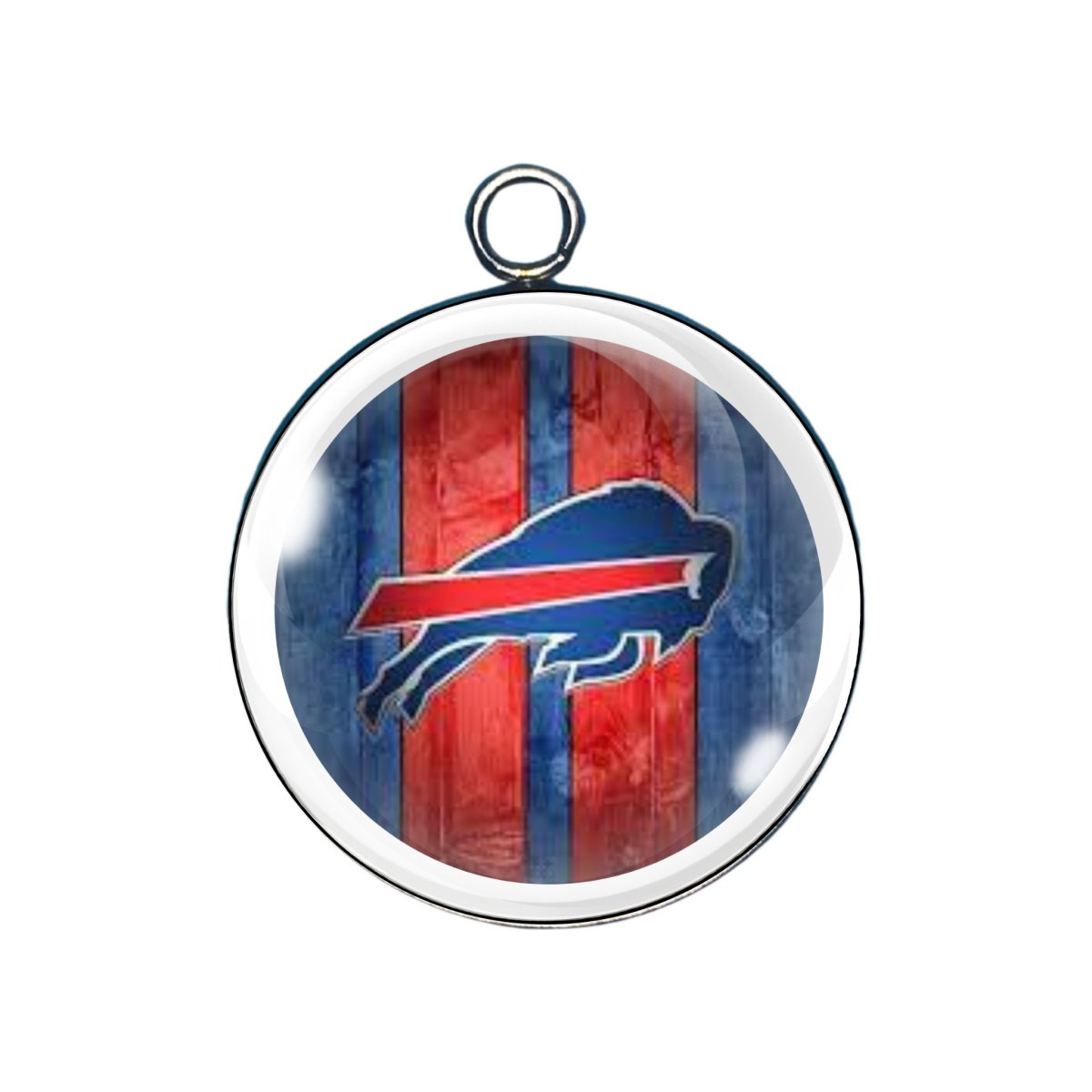 Buffalo Bills Glass Cabochon Charms