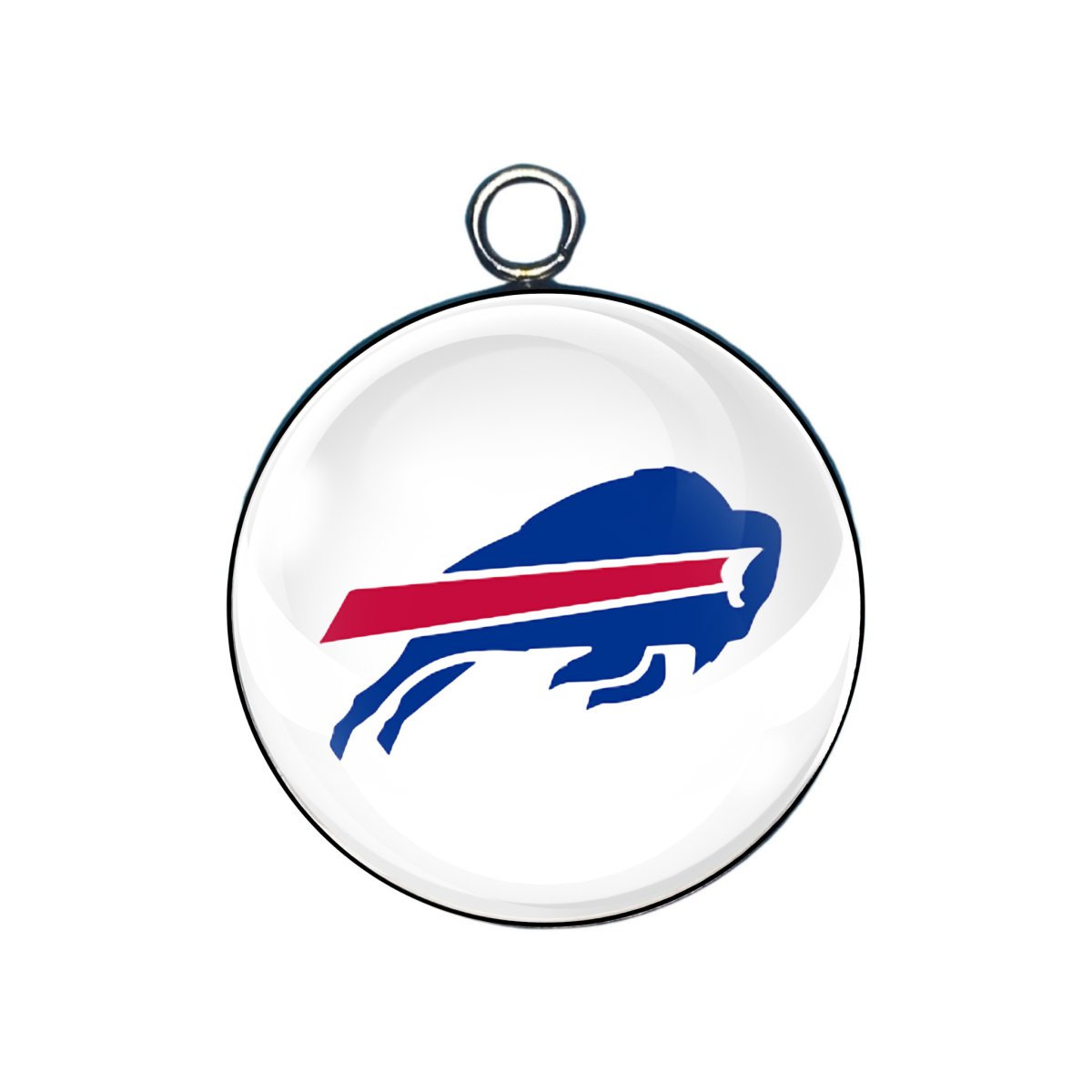 Buffalo Bills Glass Cabochon Charms