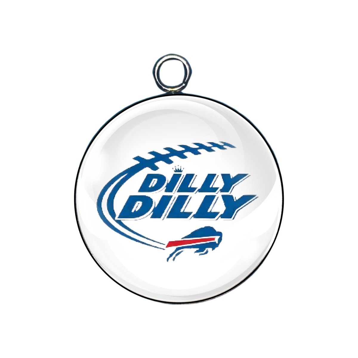 Buffalo Bills Glass Cabochon Charms