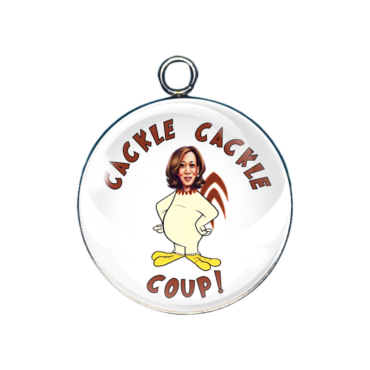 Cacklin Kamala Harris Walz Political Humor charms