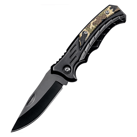 Camoflauge Pocket Knife, Camping Folding Knife