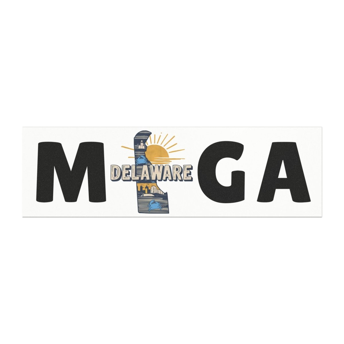 Car Magnets - Make Delaware Great Again Magnet