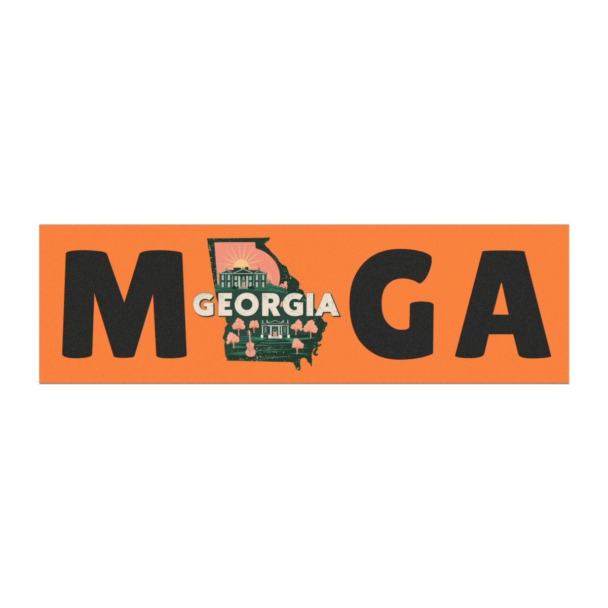 Car Magnets - Make Georgia Great Again Design