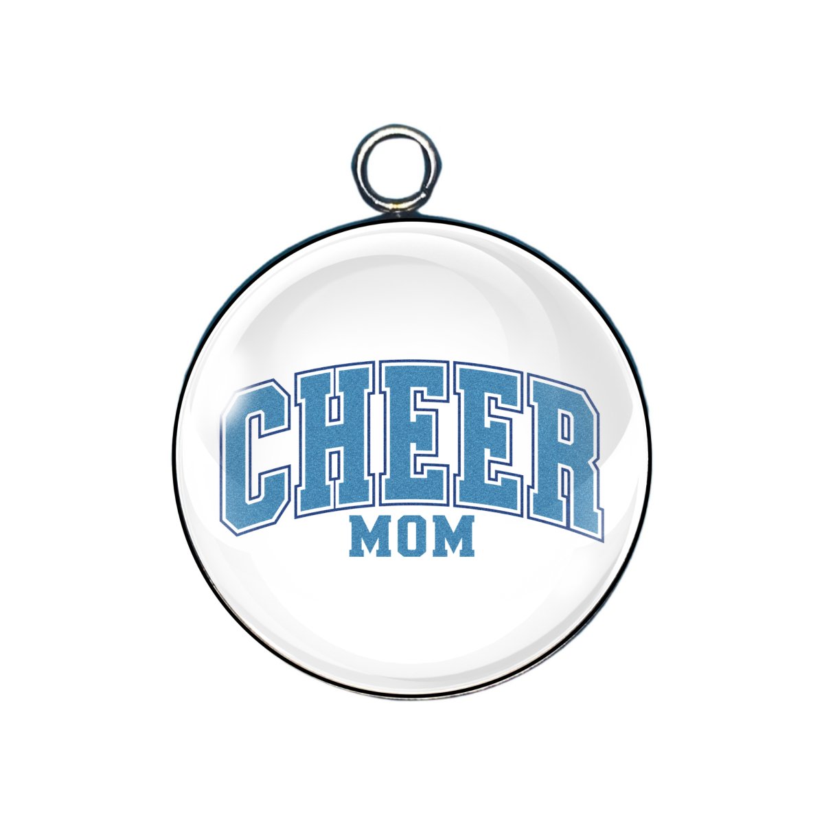 Cheerleader Glass Cabochon Charms